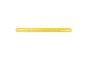 Tote Cart/United 13 3/4" long yellow plastic shopping cart handle with printing