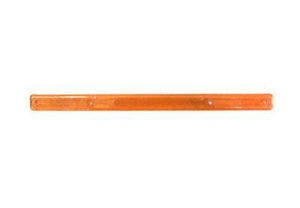 Tote Cart/United 16" long orange plastic shopping cart handle with printing