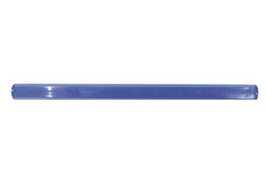 Technibilt/Precision 14" long blue plastic shopping cart handle with printing