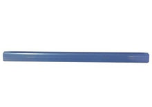 Load image into Gallery viewer, Americana/Unarco/Rehrig 19” long blue plastic shopping cart handle with printing
