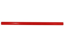 Load image into Gallery viewer, Americana/Unarco Old Style 22” long, 1” round red plastic shopping cart handle with printing
