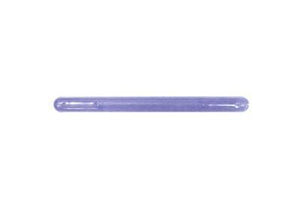 Tote Cart/United 13 3/4" long purple plastic shopping cart handle with printing