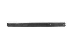 Tote Cart/United 16" long black plastic shopping cart handle with printing