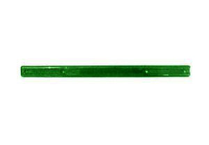 Tote Cart/United 16" long green plastic shopping cart handle with printing