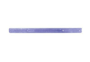 Tote Cart/United 16" long purple plastic shopping cart handle with printing