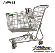 AMW-85 Metal Wire Shopping Cart 12,000 cu. in.