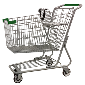 AMW-85 Metal Wire Shopping Cart 12,000 cu. in.