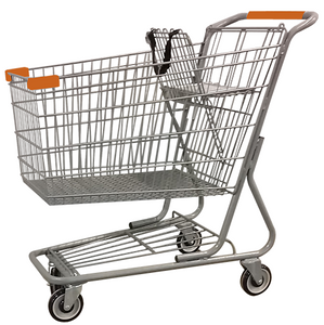 AMW-85 Metal Wire Shopping Cart 12,000 cu. in.