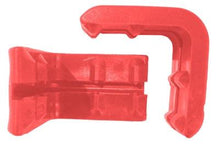 Load image into Gallery viewer, Set of 2 Front Corner Red Plastic Bumpers for Shopping Carts 
