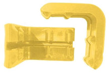 Load image into Gallery viewer, Set of 2 Front Corner Yellow Plastic Bumpers for Shopping Carts 
