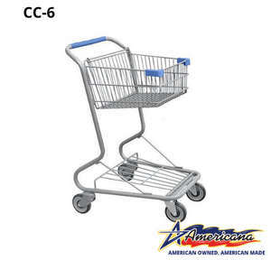 CC-6 The Convenience Cart Metal Wire Shopping Cart 5,200 cu. in.