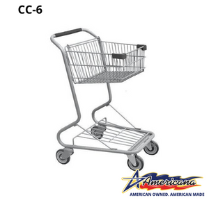 CC-6 The Convenience Cart Metal Wire Shopping Cart 5,200 cu. in.