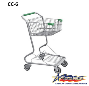 CC-6 The Convenience Cart Metal Wire Shopping Cart 5,200 cu. in.