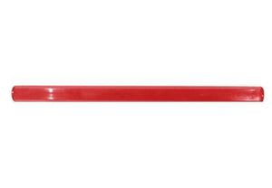Technibilt/Precision 14" long red plastic shopping cart handle with printing