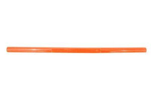 Technibilt/Precision 23" long orange plastic shopping cart handle with printing