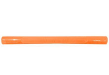 Load image into Gallery viewer, Americana/Unarco 4 Nibs 13” long orange plastic shopping cart handle with Thank You printing
