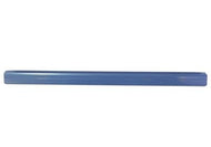 Americana/Unarco/Rehrig 16” long blue plastic shopping cart handle