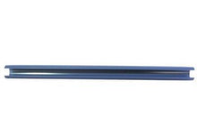 Load image into Gallery viewer, Inside view of Americana/Unarco/Rehrig 19” long blue plastic shopping cart handle
