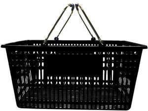 Black Plastic Jumbo Hand Basket