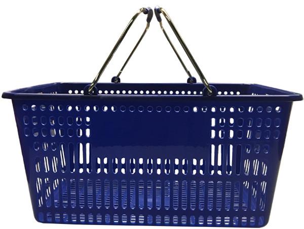 Blue Plastic Jumbo Hand Basket