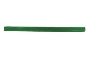 Technibilt/Precision 18" long green plastic shopping cart handle with printing