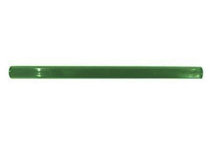 Technibilt/Precision 14" long green plastic shopping cart handle with printing